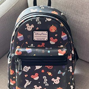 Disney Parks x Loungefly Mickey Mouse Treats Snacks Halloween Mini Backpack